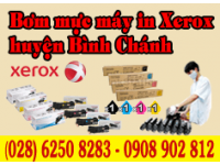 Bơm mực máy in Xerox tại huyện Bình Chánh