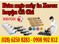 Bơm mực máy in Xerox tại huyện Củ Chi